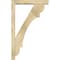 Ekena Millwork Olympic Block Rough Sawn Bracket w/ Offset Brace, Douglas Fir, 4"W x 20"D x 32"H BKT0402X20X32OLY05RDF - alternate 3
